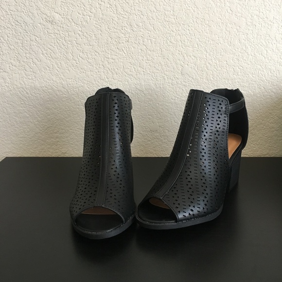Core by Qupid laser cut chunky heel - Picture 4 of 6