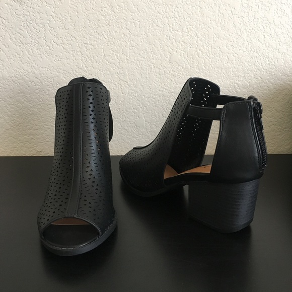 Core by Qupid laser cut chunky heel - Picture 5 of 6