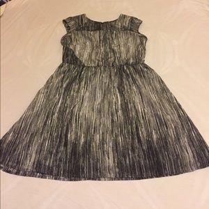 Black and white dress