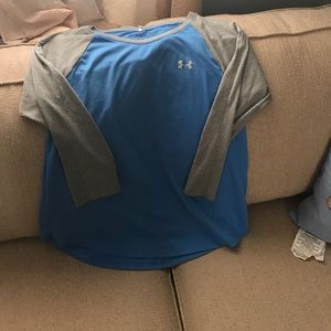 Under Armour dry fit baseball tshirt
