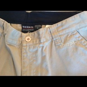 Brand new Sherpa khaki shorts