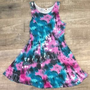 tie-dye dress