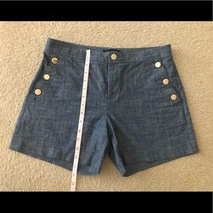 Banana Republic Chambray Sailor Short Size 4