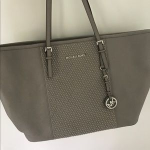 Michael Kors Medium Studded Jet Set Tote