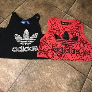 BUNDLE Adidas Crop top+Tank top