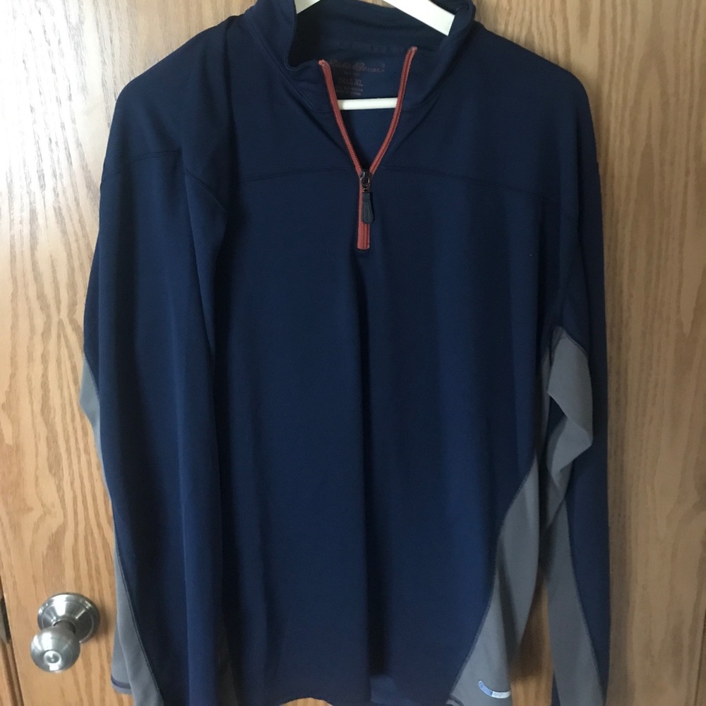 Eddie Bauer 1/4 zip pull over size Tall XL