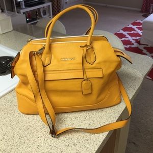 Yellow Handbag London Fog Authentic