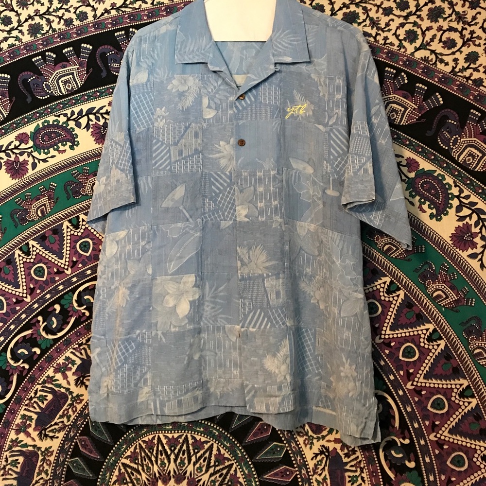 Men's Eagle Dry Goods 💯% silk shirt