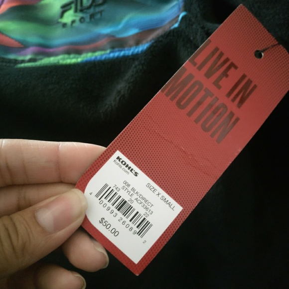 FILA multi-colored zip-up sweater - Picture 5 of 5