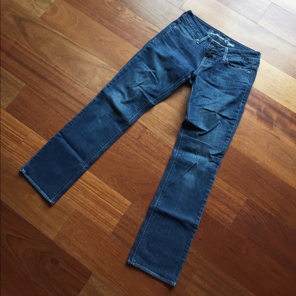 American Eagle straight leg jeans.