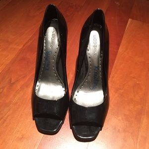 BCBG black heels