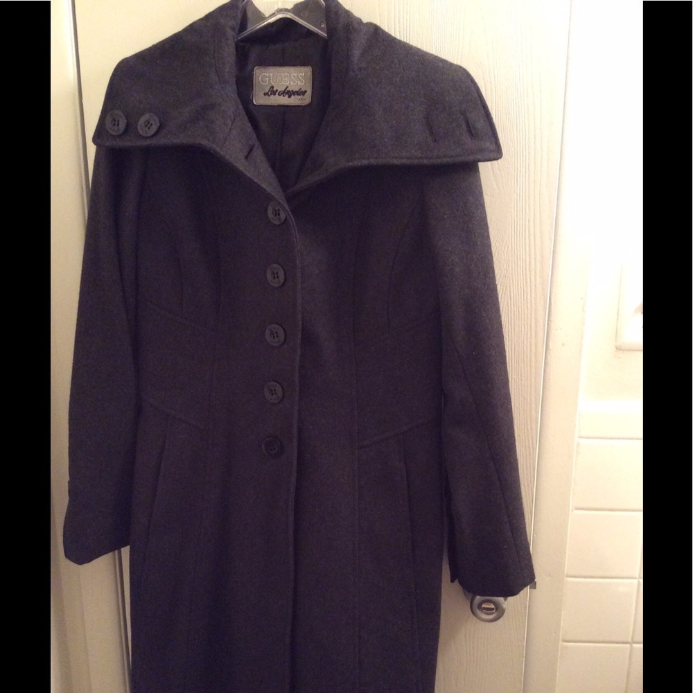 Guess Winter Coat Medium Dark Gray