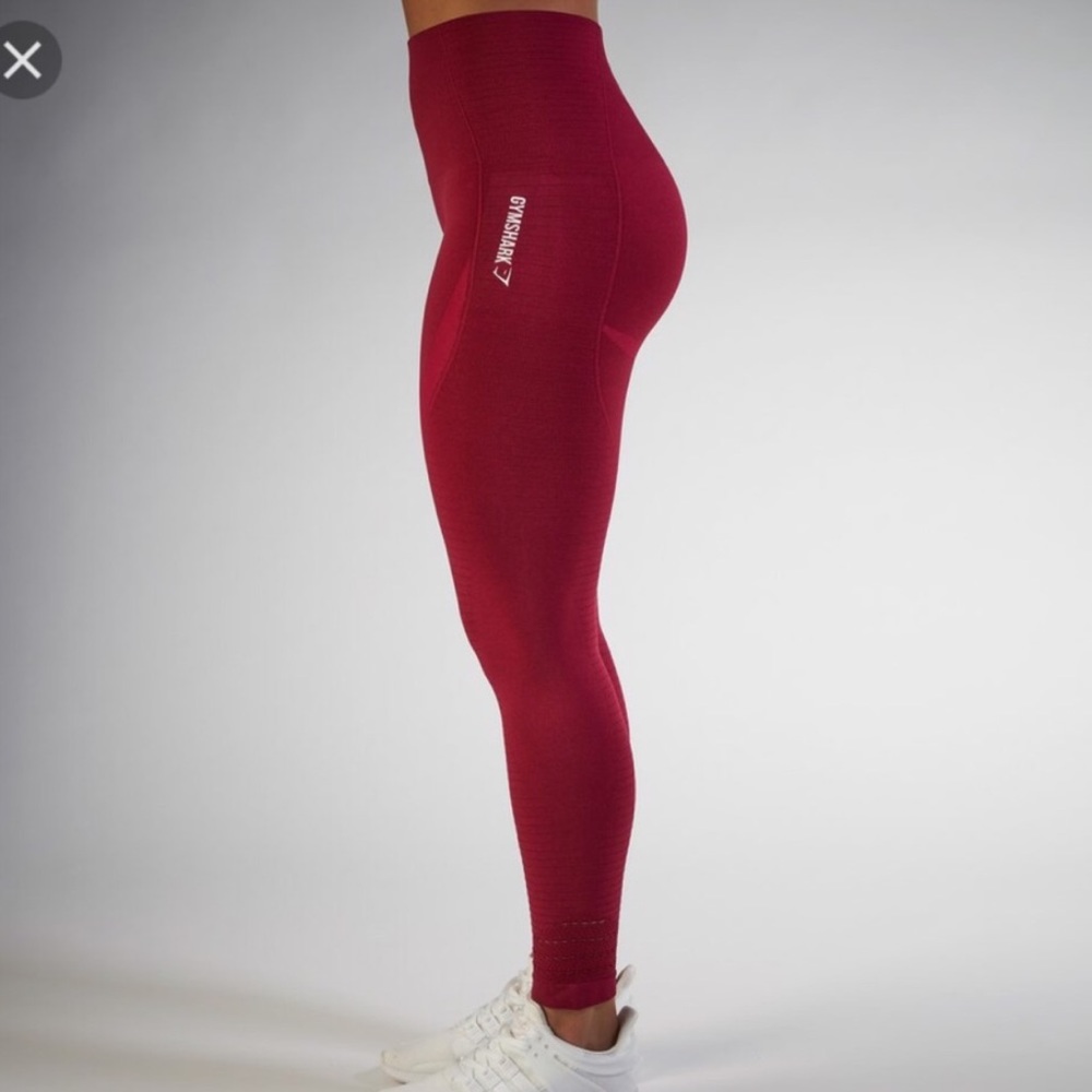 🚫SOLD🚫 NWOT Gymshark beet seamless leggings