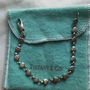 Tiffany heart link bracelet  from the mid 1990s