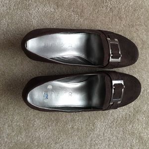 Unisa Brown Suede Wedge