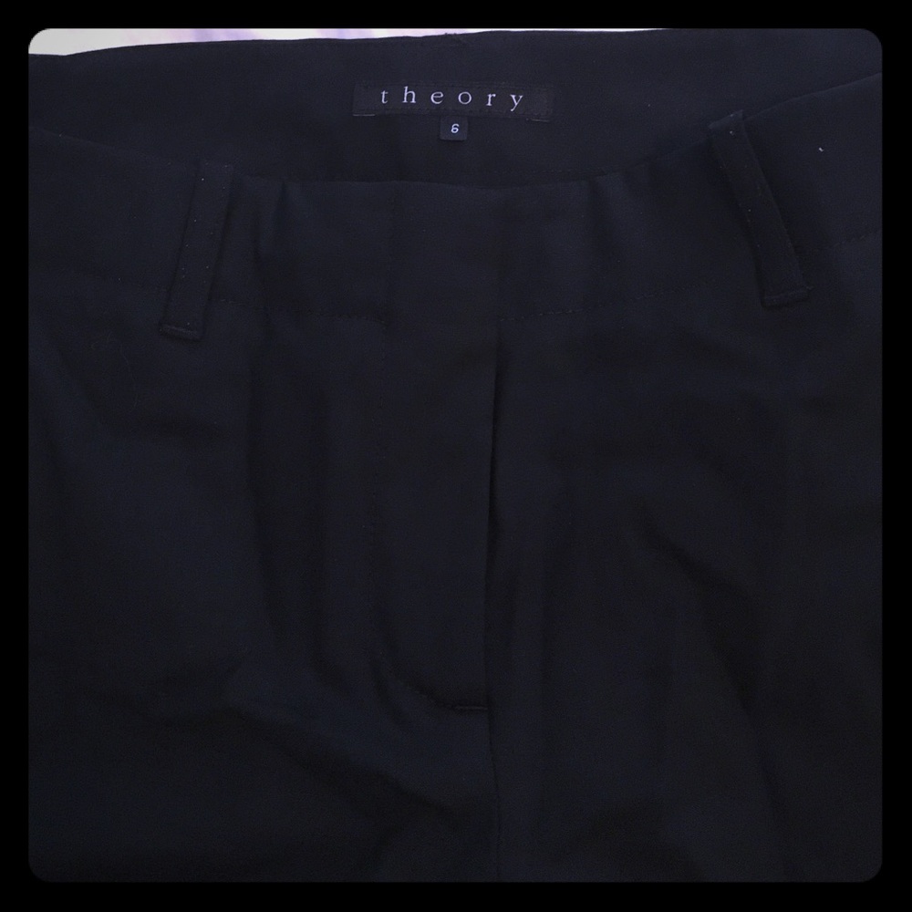 Theory - Black Suit Pants - Size 6