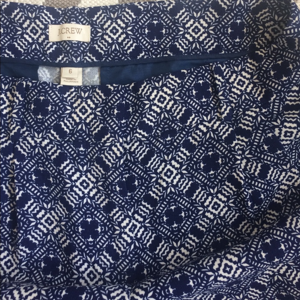 JCrew Patterned Pants - Picture 2 of 3