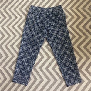 JCrew Patterned Pants