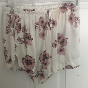Brandy Melville floral shorts