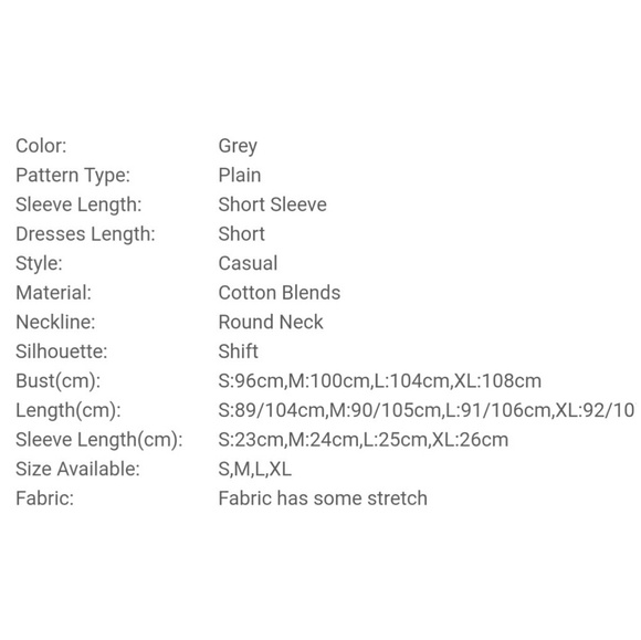 🎈SALE 🎈  🌿 CURVED HEM T-SHIRT DRESS🌿 - Picture 6 of 6