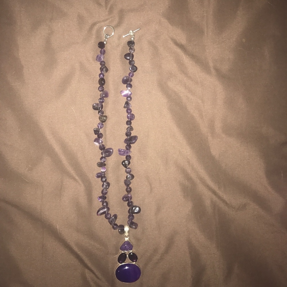 Amethyst Necklace with pendant