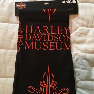 H-D bandanna from the H-D museum.