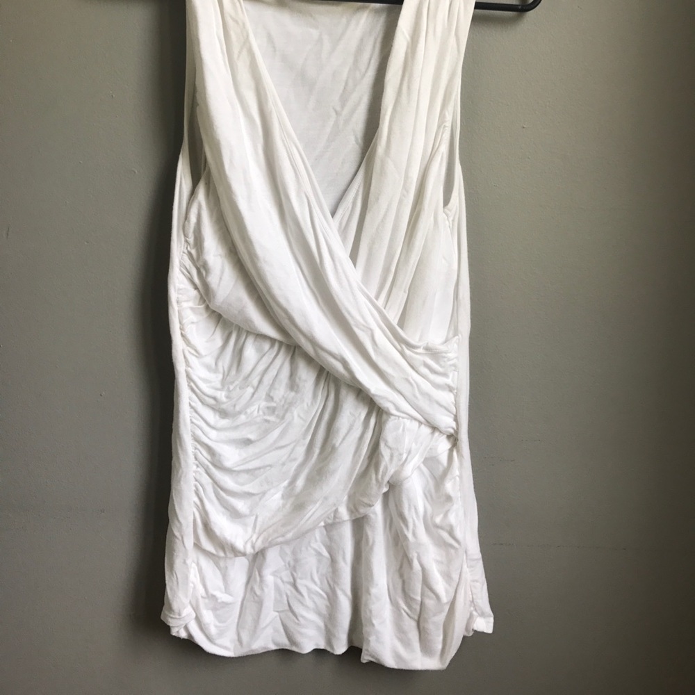 Cute express white tank