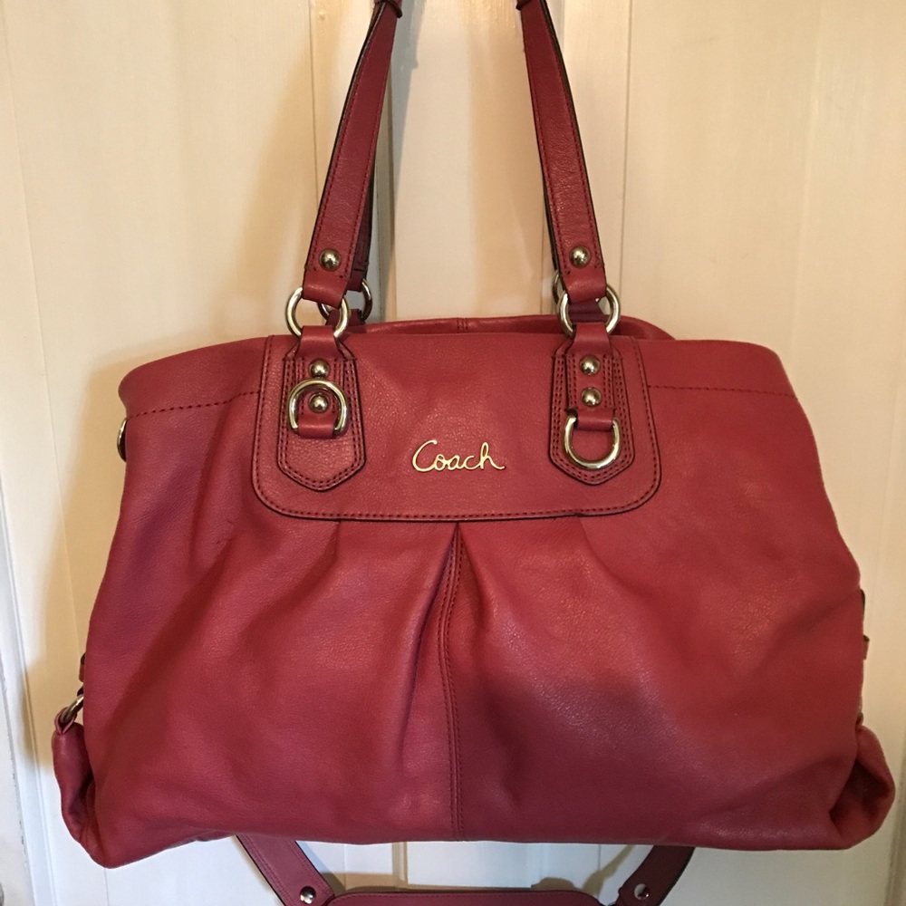 COACH Deep Pink Handbag