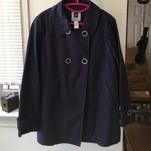 GAP- Navy Blue Raincoat