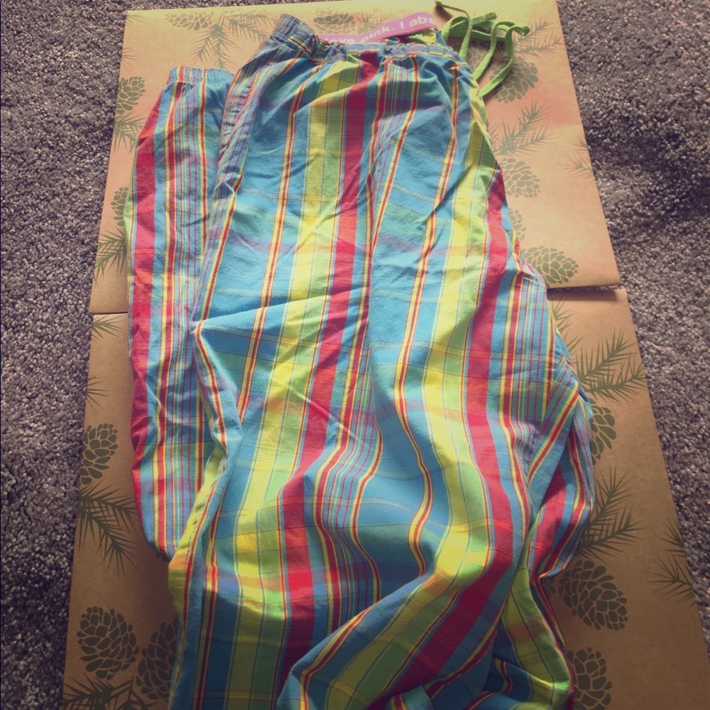 Vs pink pajama pants