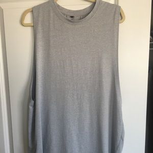 Men's Alphalete cut off.