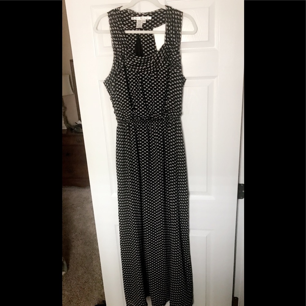 Max Studio Black and White Maxi