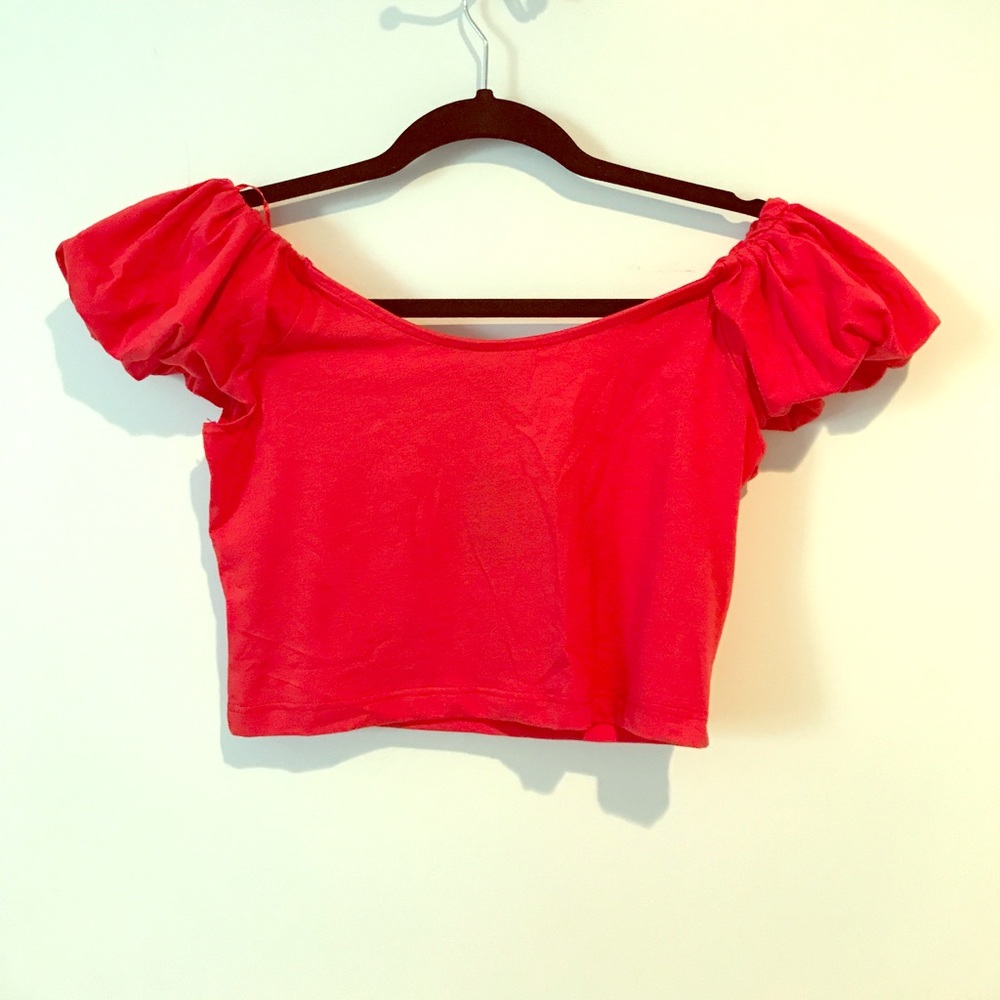 Topshop Bardot crop
