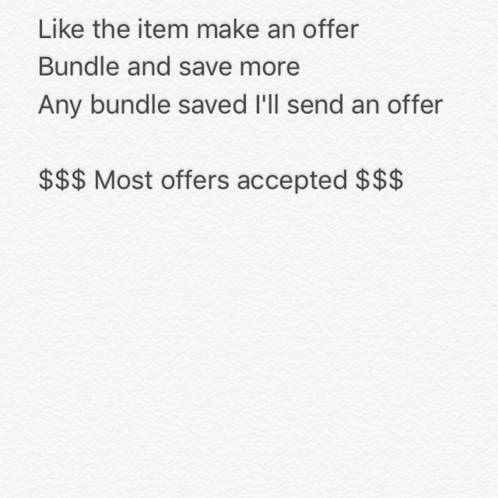 Everything ranging from $3-20