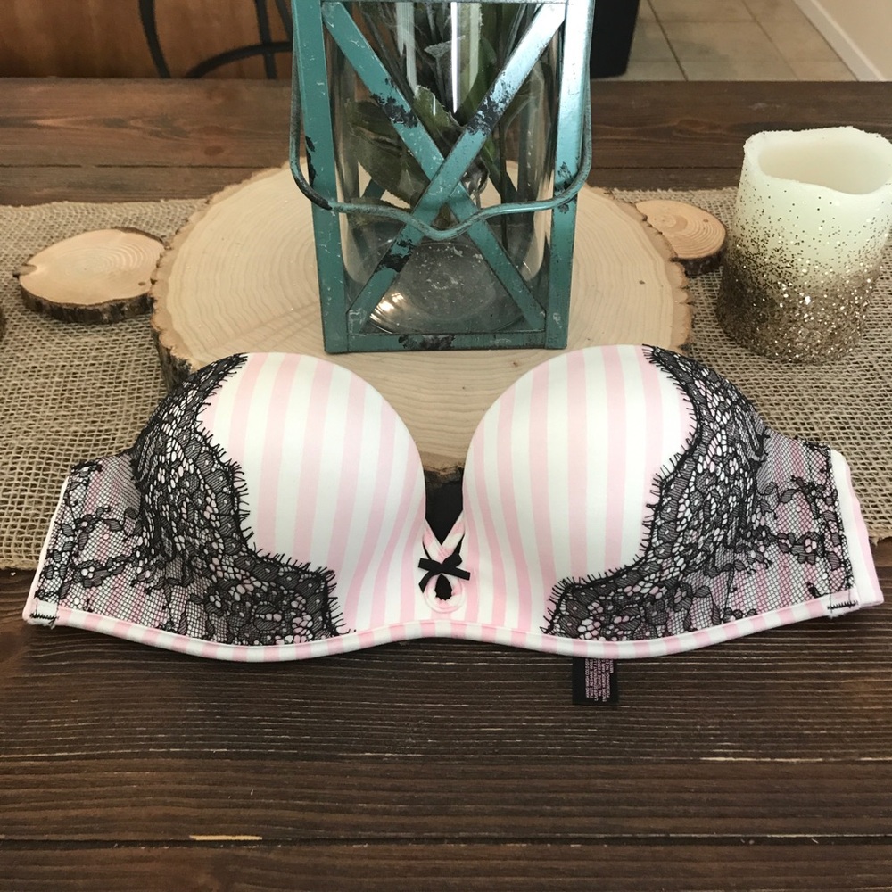 Victoria Secret Strapless Push-up Bra 32A