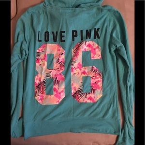 Cute Hawaiian 🌺 Tropical 🌴 Vs PINK jacket 💦