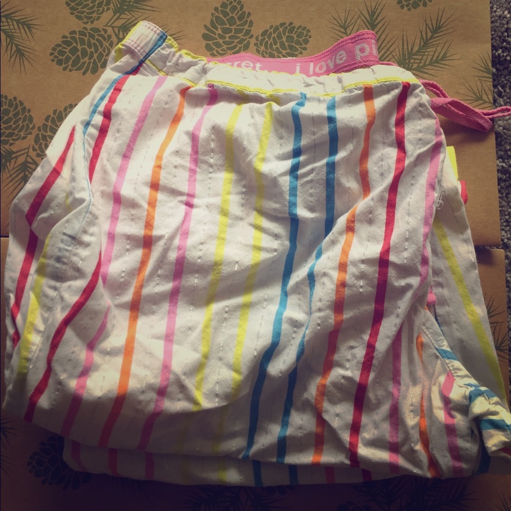 Vs pink pj pants
