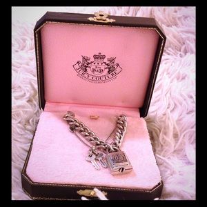 Juicy Couture Lock & Key Necklace