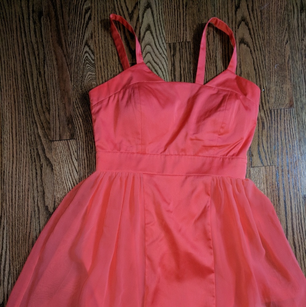 Orange Akira dress