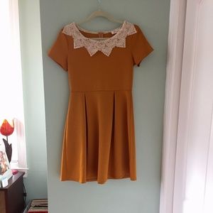 Modcloth Marigold Neoprene Dress