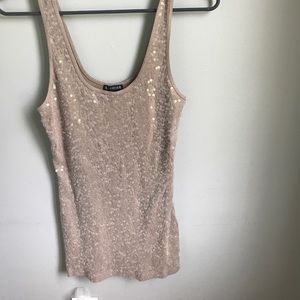 Express sequin tank