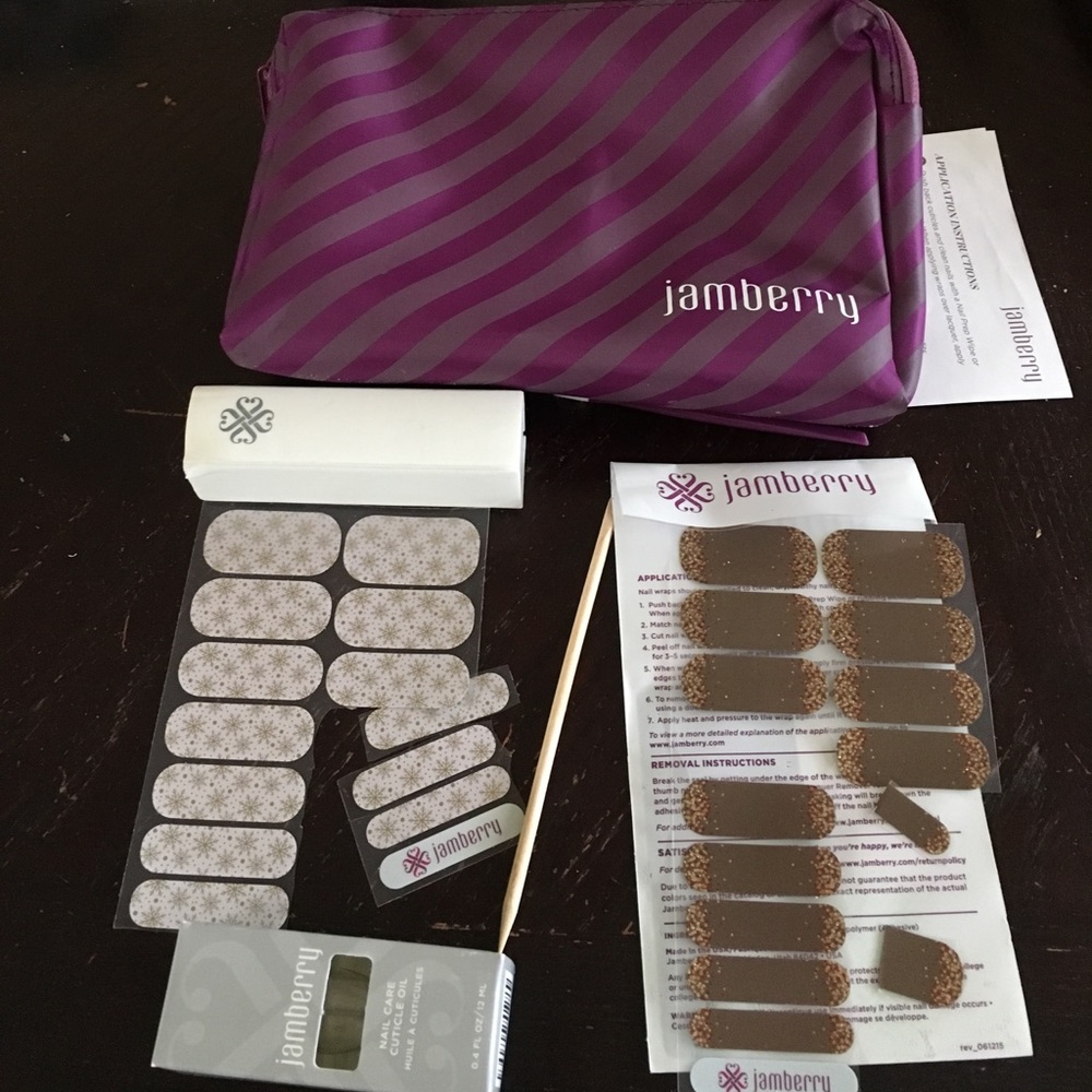 Jamberry nail polish appliqués. Fall/winter