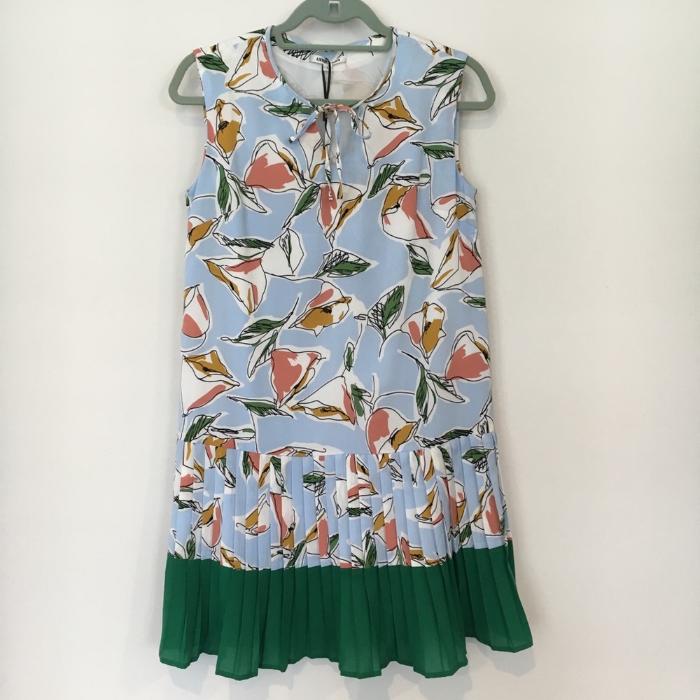 Sleeveless Pleated Midi Tunic - Picture 3 of 7