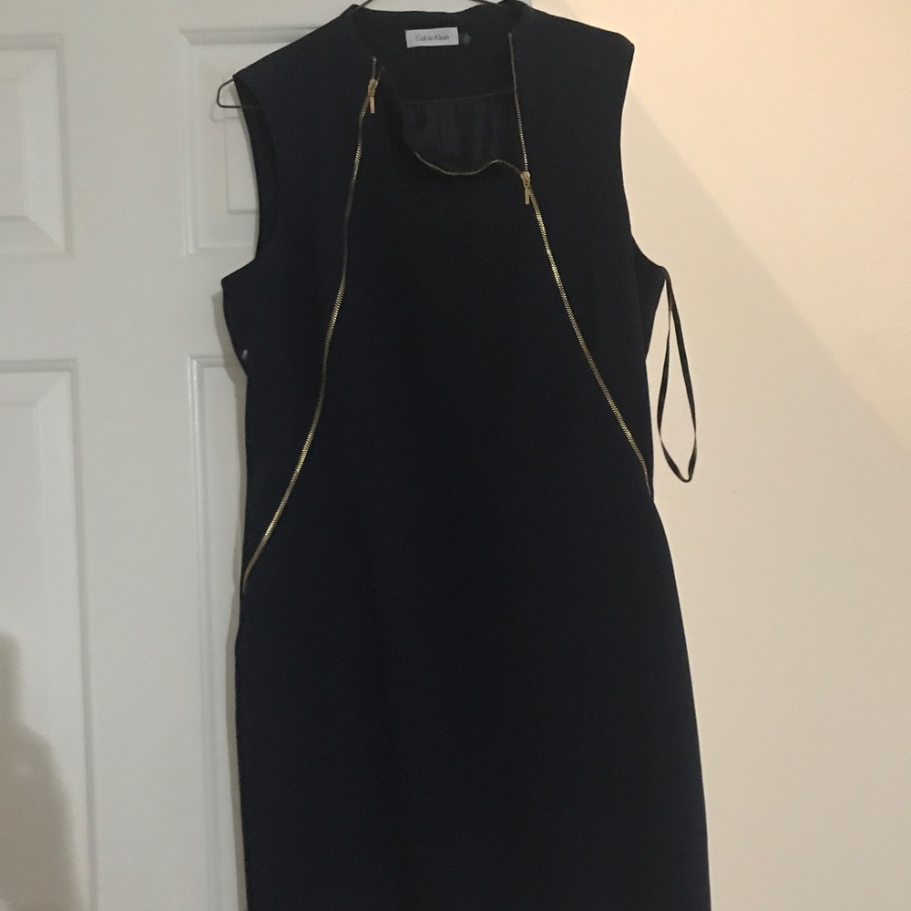 Calvin Klein Navy Blue with Gold Details