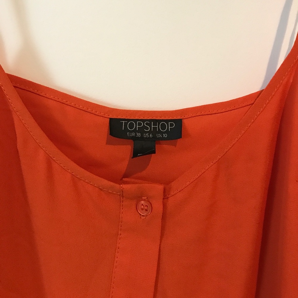 Topshop button down tank - Picture 2 of 2