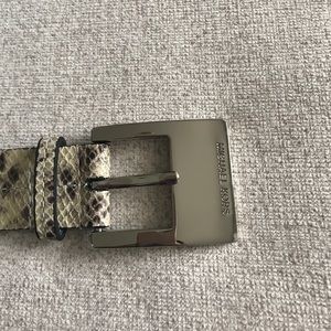 MICHAEL Michael Kors snakeskin belt