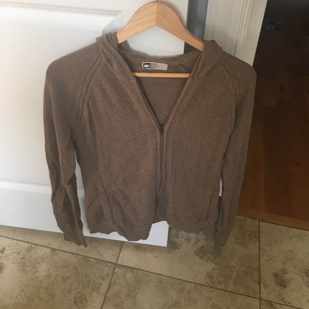 REI zip up hoodie