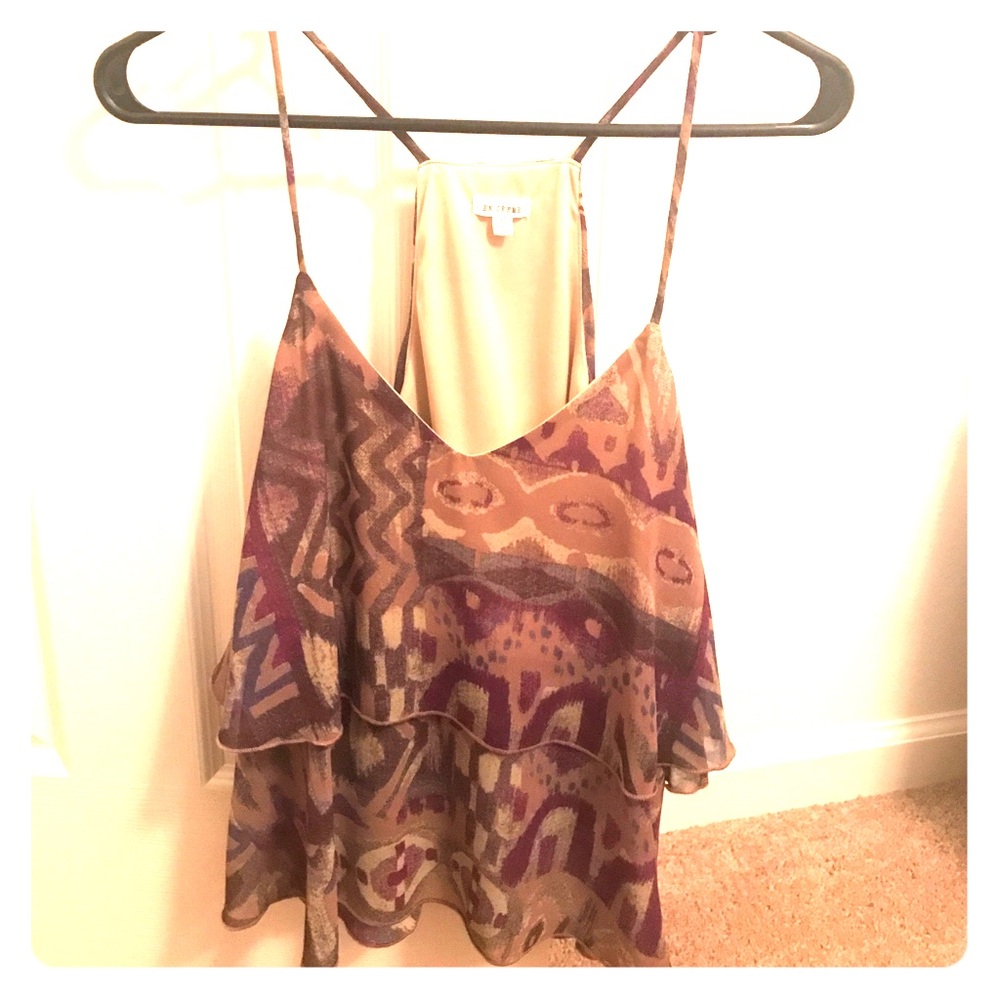 Purple Patterned Tank