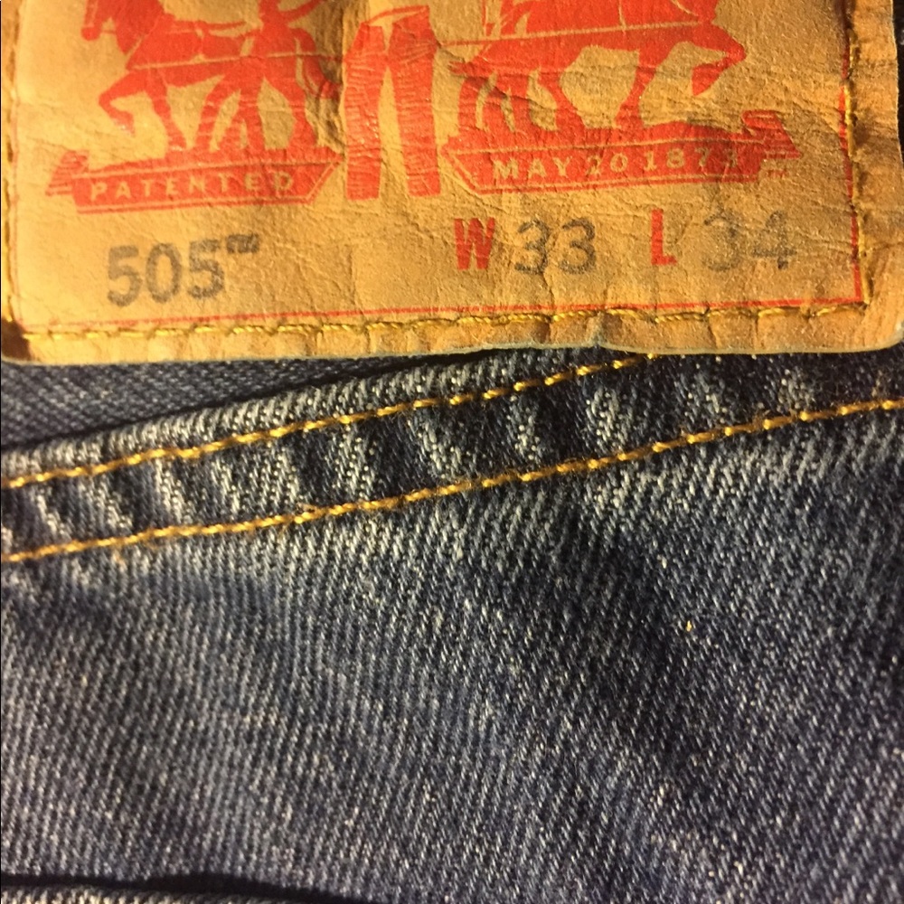 Levis 505-33x34