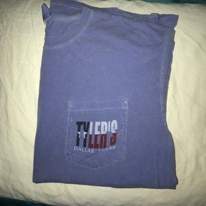Trendy Dallas "Tyler's" Texas flag shirt